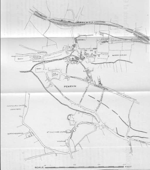 Map Penryn 1800's