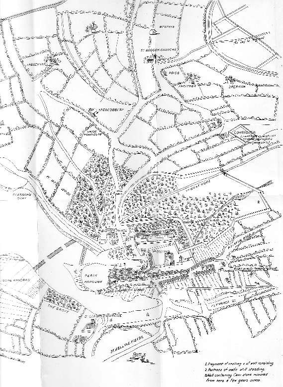 Map Penryn 1580